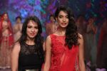 Sarah Jane Dias walks for Jyotsna Tiwari Show at India Bridal Week on 9th Aug 2015